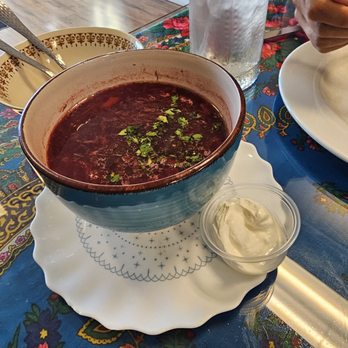Pierogi Village - Borscht, soooo delicious. - Polish Near Me - Las Vegas, Nevada