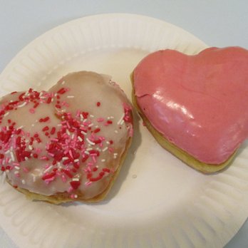Henry's Donuts - Two heart shaped donuts - Donuts Near Me - Lake Forest, California