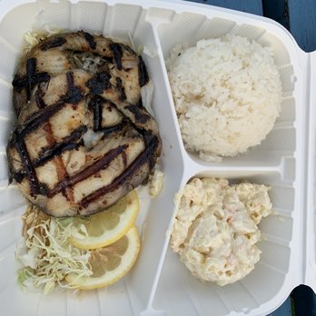 Restaurant Kenichi - Grilled butterfish, mac salad - Desserts Near Me - Hilo, Hawaii Restaurant Kenichi - Grilled butterfish, mac salad - Desserts Near Me - Hilo, Hawaii