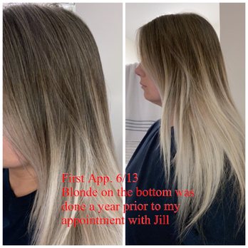 Bella Viaggio Salons & Spas - First appointment 6/13 - asked for a full foil (wanted blonde on the top to match the bottom) - Day Spas Near Me - Windham, New Hampshire