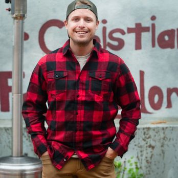 Rose & Thorn Clothing - Red plaid flannel - Women's Clothing Near Me - Denton, Texas Rose & Thorn Clothing - Red plaid flannel - Women's Clothing Near Me - Denton, Texas