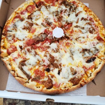 Valley Pizza - Pepperoni and sausage - Pizza Near Me - Westfield, Massachusetts