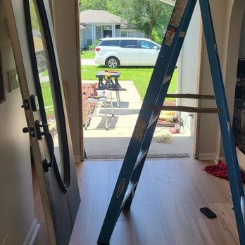Houdini Glass - Front Door Removed - Glass & Mirrors Near Me - Jacksonville, Florida