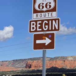 Continental Divide - Historic Route 66 begins here  10-08-2025