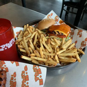 Phil's BBQ - Charbroiled chicken sandwich with fries - Barbeque Near Me - Temecula, California