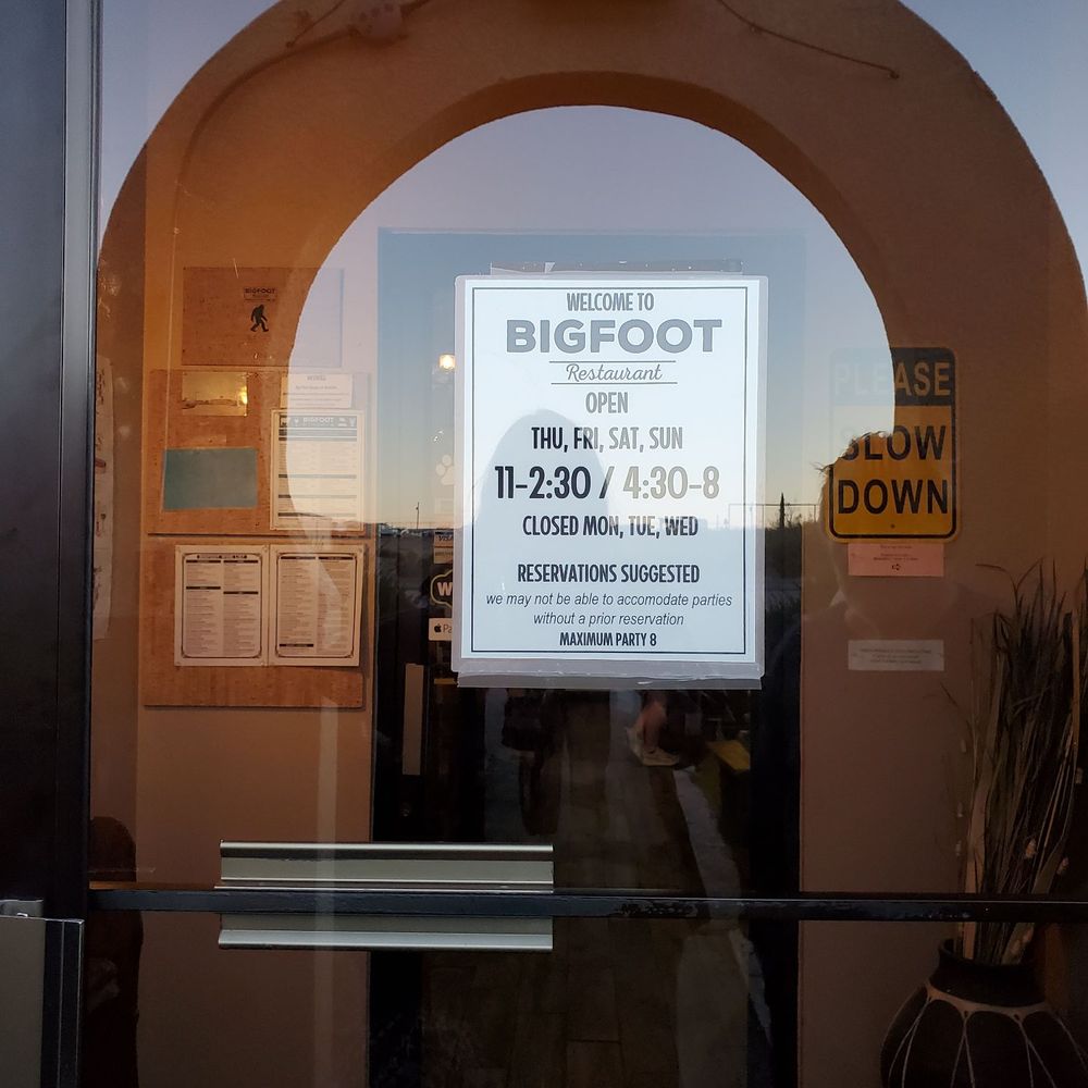Bigfoot Restaurant - Burgers Near Me - Elephant Butte, New Mexico