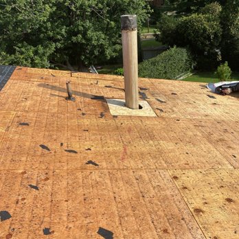 Precision Exteriors - replaced chimney base waiting for new chimney housing - Roofing Near Me - Cambridge, Maryland Precision Exteriors - replaced chimney base waiting for new chimney housing - Roofing Near Me - Cambridge, Maryland