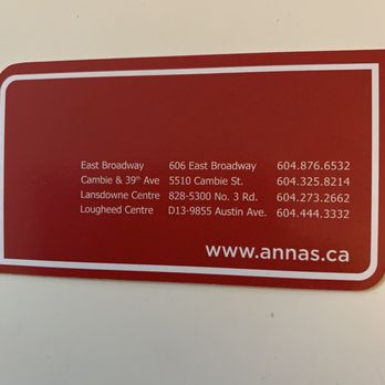 Anna's Cake House - They have 4 locations, but I like the Cambie street location, close to Oakridge - Bakeries Near Me - Vancouver, British Columbia Anna's Cake House - They have 4 locations, but I like the Cambie street location, close to Oakridge - Bakeries Near Me - Vancouver, British Columbia