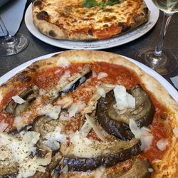 La Trattoria - Pizza Margarita and pizza eggplant