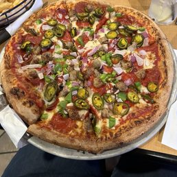Great pizza ! Great pizza !
