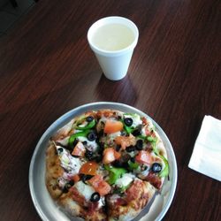 Pizza Plus - Yummy veggie pizza!