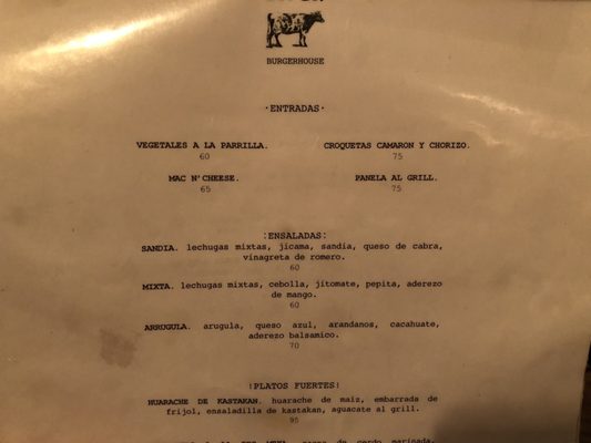 Menu photo 6 Mu. Burgerhouse Playa del Carmen, ROO