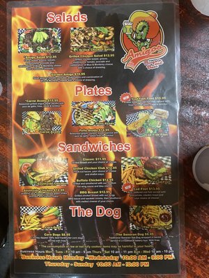Menu photo 2 Amigos Burgers and Beer Tucson, AZ