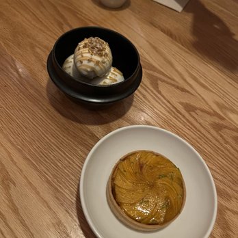 Moono - Persimmon Tart & Buckwheat Ice Cream - Korean Near Me - New York, New York