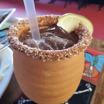 Taqueria Jessy's - Paloma: Lunazul tequila and Squirt soda in clay glassware with Tajihn salt. - Mexican Near Me - Virginia Beach, Virginia Taqueria Jessy's - Paloma: Lunazul tequila and Squirt soda in clay glassware with Tajihn salt. - Mexican Near Me - Virginia Beach, Virginia
