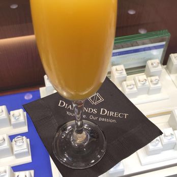 Diamonds Direct - Complimentary mimosa - Jewelry Repair Near Me - San Antonio, Texas