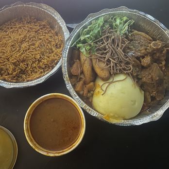Afra Grill | African & Somali Cuisine - Roasted Goat, Veggie Mix Bowl , Waslad Bowl - African Near Me - Columbus, Ohio