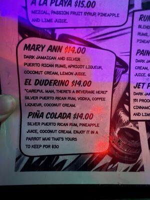 Menu photo 3 Tiki-Ko Bakersfield, CA