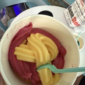 Yogurtini - Pom-Raspberry Sorbet and Mango Sorbet - Ice Cream & Frozen Yogurt Near Me - Phoenix, Arizona