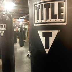 TITLE Boxing Club - Meet "Tommy" the heavy Bag.  He strong, silent, and ready to take all the stress away from you.