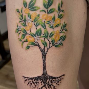 River City Tattoo - Lemon tree - Tattoo Near Me - Sacramento, California River City Tattoo - Lemon tree - Tattoo Near Me - Sacramento, California