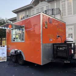 Chickpeasy On Wheels - The truck ready for orders.