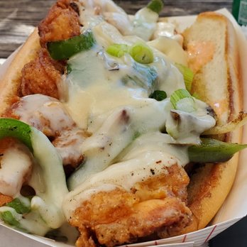 Big Ray's Fish Camp - Shrimp cheesesteak - Seafood Near Me - Tampa, Florida Big Ray's Fish Camp - Shrimp cheesesteak - Seafood Near Me - Tampa, Florida