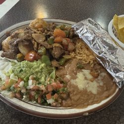 El Ranchito Mexican Restaurant - Steak & Shrimp Fajitas (Lunch)