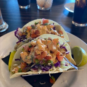 Cliff Dining Pub - Tacos with grilled halibut - Sushi Bars Near Me - Draper, Utah