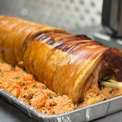 Tropical Grille - Lechon belly with paella