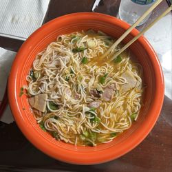 Noodle Saigon - Hue Rice Vermicelli Beef Lemongrass Soup.  #P14