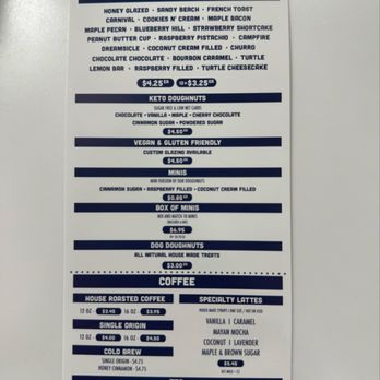 Parlor Doughnuts - Menu - Donuts Near Me - Greenville, South Carolina