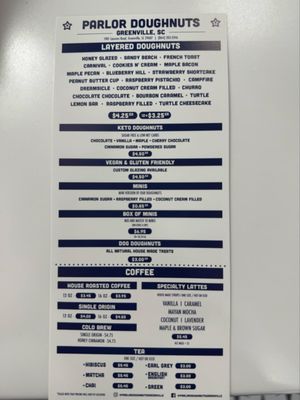 Menu photo 3 Parlor Doughnuts Greenville, SC