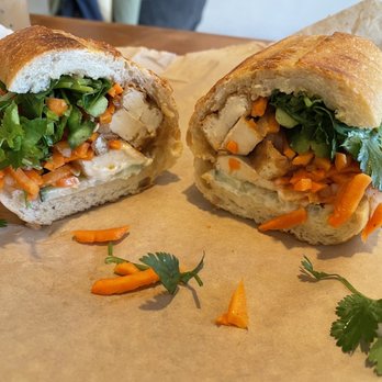 DragonEats - Tofu Teriyaki Bánh Mì - Vietnamese Near Me - San Francisco, California DragonEats - Tofu Teriyaki Bánh Mì - Vietnamese Near Me - San Francisco, California