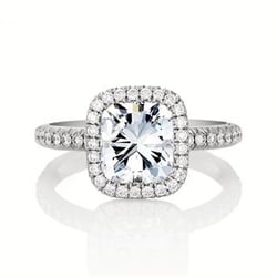 A One Imports - Cushion Diamond Ring