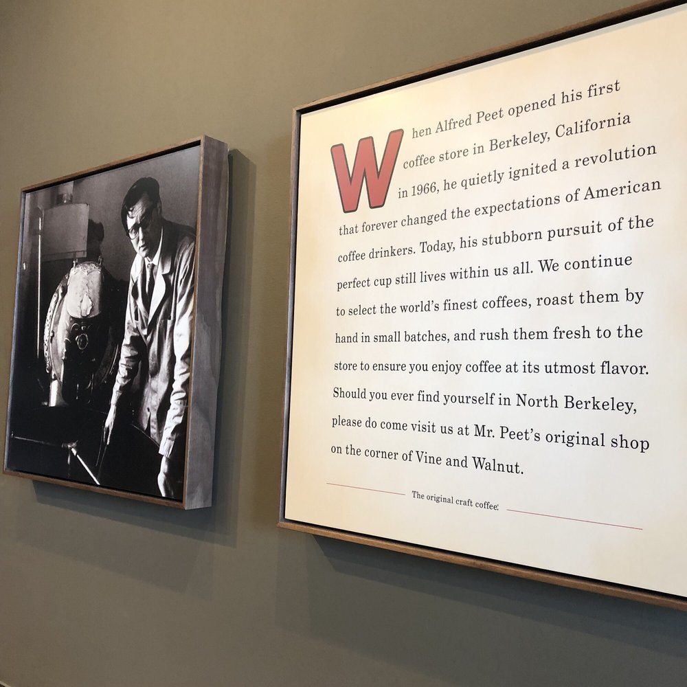 Peet’s Coffee - History - Coffee & Tea Near Me - Yorba Linda, California