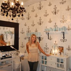 La Jolla Brow and Beauty - Owner Marlena Freeman inside her gorgeous spa suite.