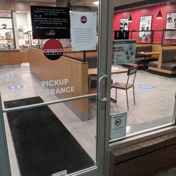 Genjigo - Separate entrance for carry out pickup. - Japanese Near Me - Westerville, Ohio