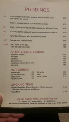 Menu photo 3 Mildreds London, XGL Menu photo 3 Mildreds London, XGL