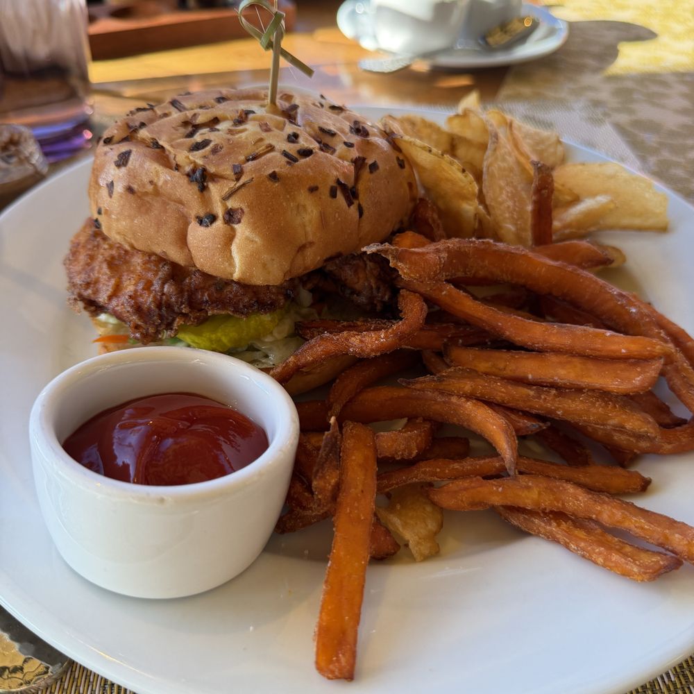 The Grill At Torrey Pines - Fried Chicken Sandwich - New American Near Me - La Jolla, California The Grill At Torrey Pines - Fried Chicken Sandwich - New American Near Me - La Jolla, California