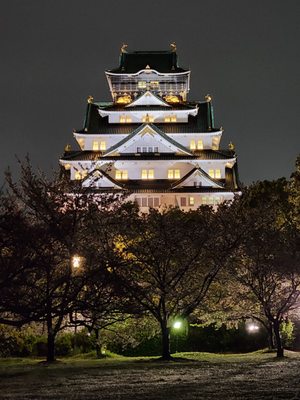 Osaka Castle by null