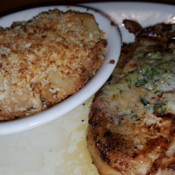 Buzz's - My pork chop & au gratin potatoes - Steakhouses Near Me - Kailua, Hawaii Buzz's - My pork chop & au gratin potatoes - Steakhouses Near Me - Kailua, Hawaii