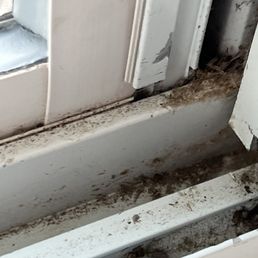 Window tracks in contract to be clean inside and out.