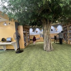 South Bowie Branch Library - Tree in the library