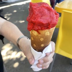 La Fuente - Strawberry Fresca ice cream