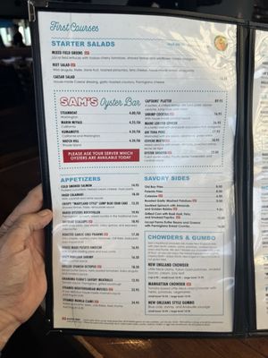 Menu photo 3 Sam's Chowder House Half Moon Bay, CA