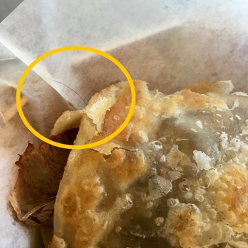 Noodle St - Hair in our beef roll! :( - Noodles Near Me - Fullerton, California Noodle St - Hair in our beef roll! :( - Noodles Near Me - Fullerton, California