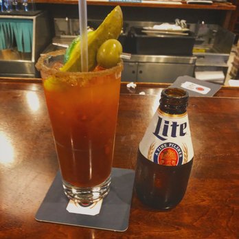 Lucky's 13 Pub - Bloomington - a bloody drink and a bottle of lite - American Near Me - Bloomington, Minnesota Lucky's 13 Pub - Bloomington - a bloody drink and a bottle of lite - American Near Me - Bloomington, Minnesota