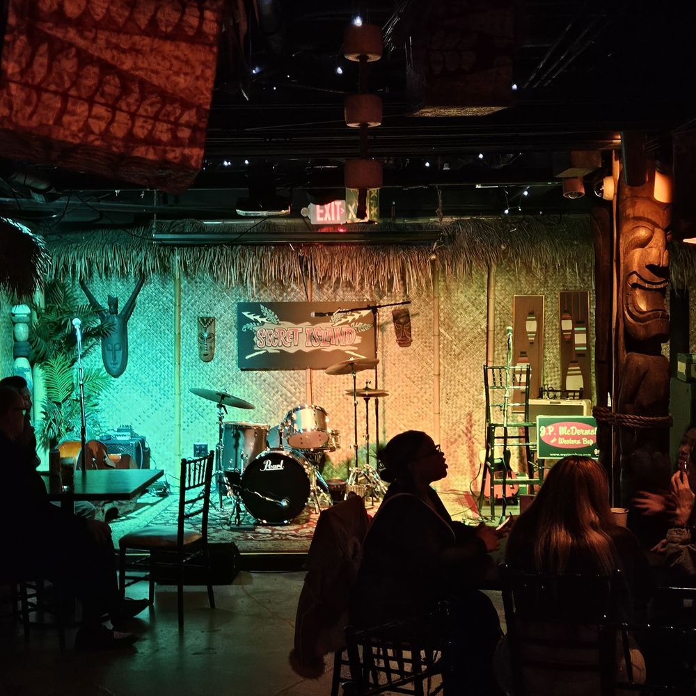 Secret Island - Stage for live band - Polynesian Near Me - Long Beach, California