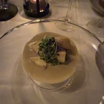 natuRe waikiki - Abalone steamed in Sake on a bed of green curry risotto - French Near Me - Honolulu, Hawaii natuRe waikiki - Abalone steamed in Sake on a bed of green curry risotto - French Near Me - Honolulu, Hawaii